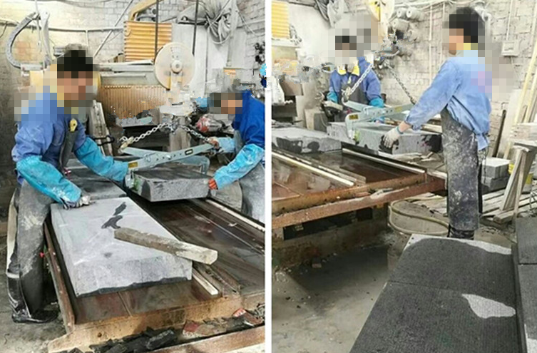 起重吊裝機(jī)與夾具配合使用吊裝石板操作現(xiàn)場--河北東圣吊索具制造有限公司--石材夾具|小型攪拌機(jī)|液壓堆高車|手動(dòng)叉車 提升機(jī)與夾具配合使用吊裝石板現(xiàn)場--河北東圣吊索具制造有限公司--石材夾具|小型攪拌機(jī)|液壓堆高車|手動(dòng)叉車