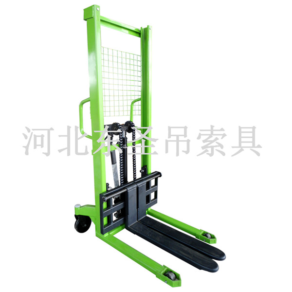液壓堆高搬運車--河北東圣吊索具制造有限公司--液壓堆高車|手動叉車|石材夾具|小型攪拌機(jī)