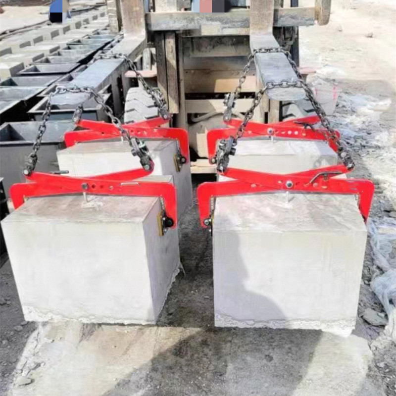 吊夾夾持水泥墩